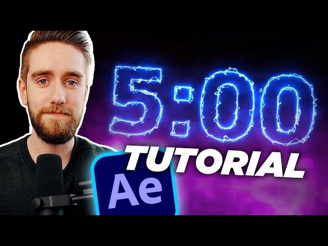 Make a Countdown Timer in After Effects | Tutorial