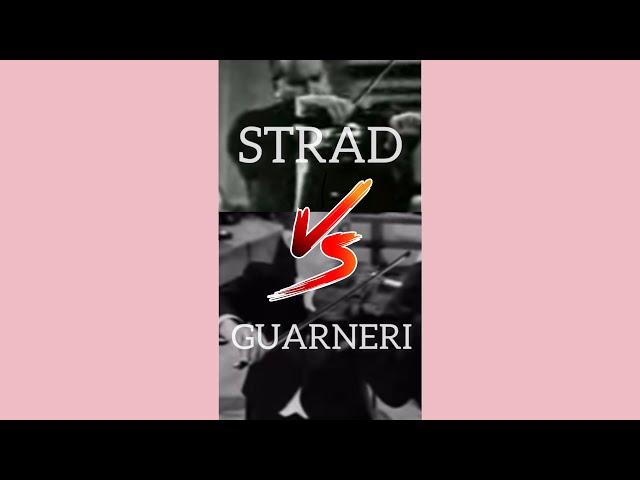 Stradivari vs Guarneri (Oistrakh's tone production vs Heifetz's tone production)