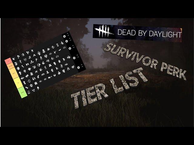 dead by daylight survivor perk tier list