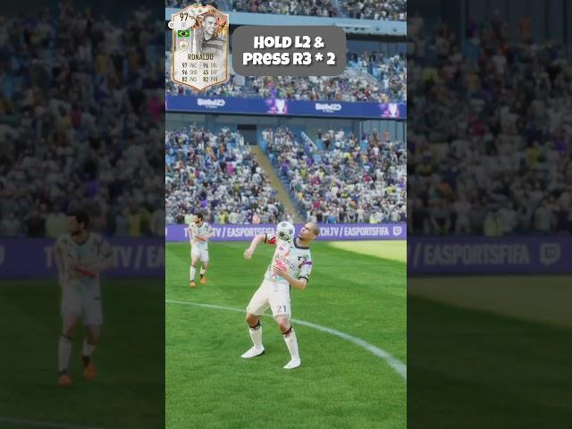 Chest Flick Tutorial #shorts #short #trending #eafc24 #fifa23