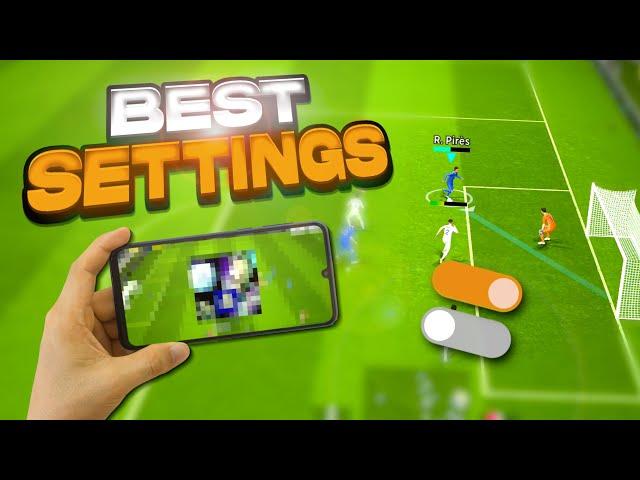 *NEW* Updated Settings You Need To Use Right Now!!! | eFootball 2024 Mobile Guide