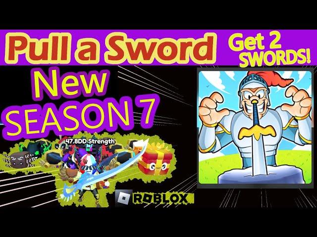 UPDATE: New SEASON 7 review, New 21M pet, New CODE, New Progressive Season Pass - Pull a Sword