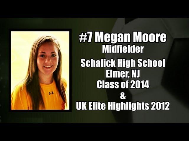 2012 Megan Moore Junior Year Soccer Highlight Film Recruiting Tape