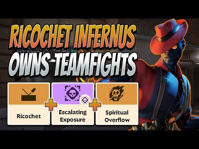 TAKING OVER TEAMFIGHTS WITH RICOCHET RUSH INFERNUS! | Deadlock