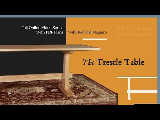 Build a Trestle Table With Hand Tools - Project Intro