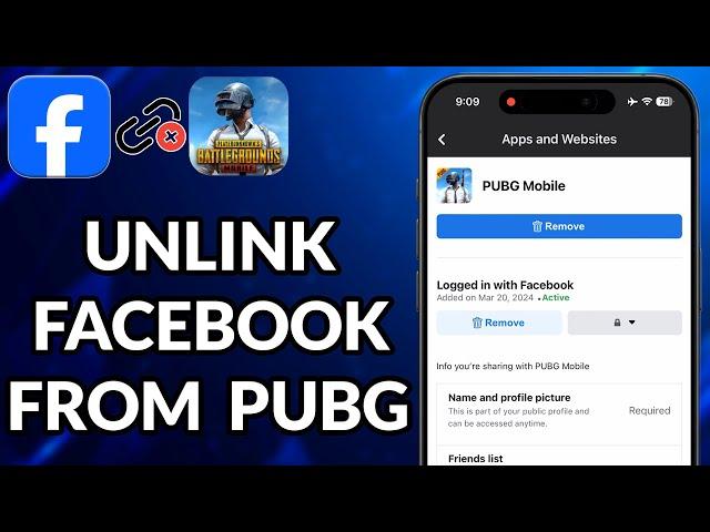 How To Unlink Facebook From PUBG