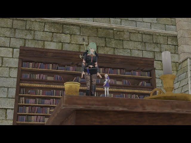 Lysithea tests a shrinking spell