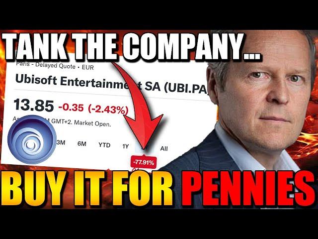 WOKE Ubisoft Lost $9 Billion & FAILED Management Wants to Buy it Out | Ubisoft Stock | Tencent