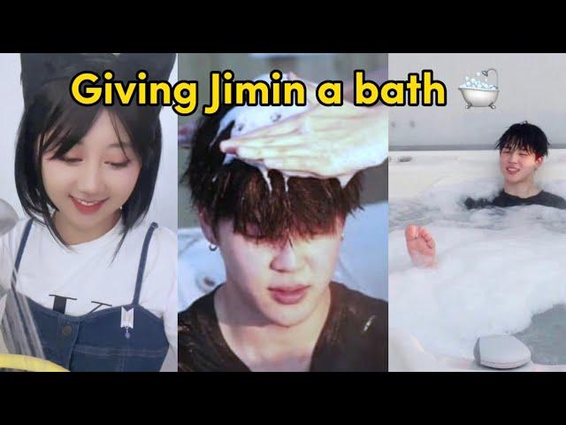 Jimin bath  Full video  #jimin #bts #jungkook #jin