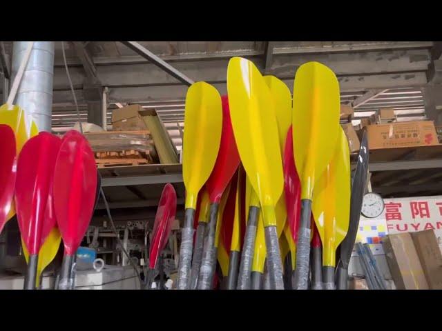 ZJ Paddles production process