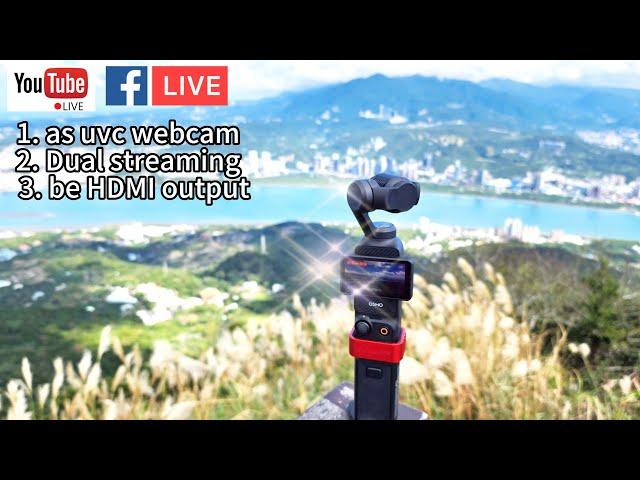 DJI Pocket 3 live streaming tutorial