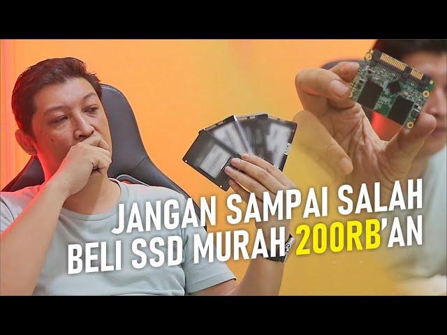 @301 test 4 SSD murah 200rb'an | ulas total Dram,Nand flash,controller,SLC,MLC,TLC,QLC,chip VENTUZ