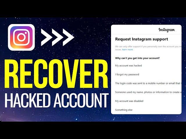 How to Recover a Hacked Instagram Account (2024 Update)