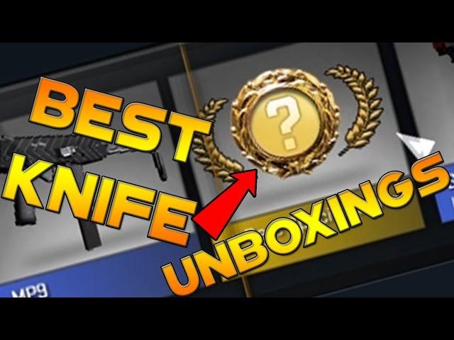 CS:GO - Knife Case Open/Unboxing Compilations Reactions/Best Knife Unboxings PART 1