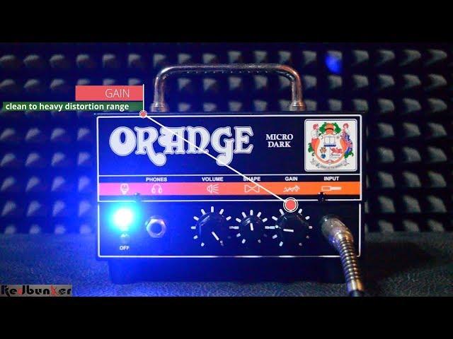 Orange Micro Dark - Tested Through CLEAN CRUNCH & METAL TONE