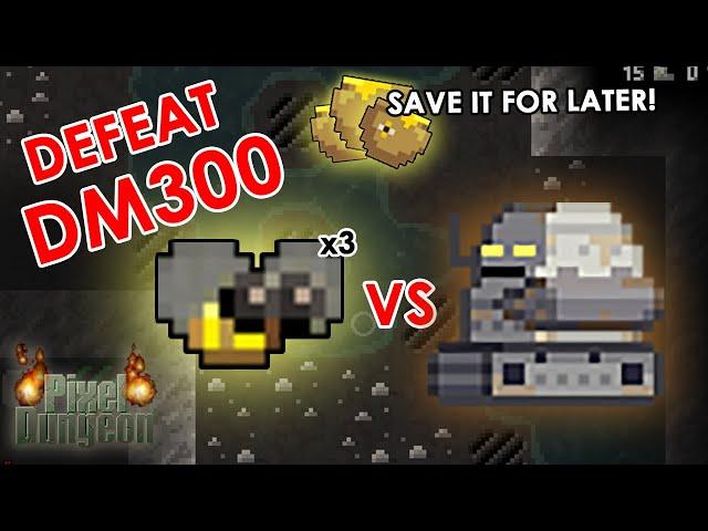 PIXEL DUNGEON 2021 -  How to defeat DM300 with Golden Bees| DM300 | Pixel dungeon boss | Honeypot