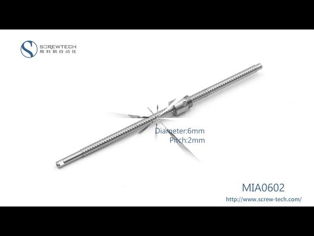 11-Precision Ground Ball Screw for CNC Machine