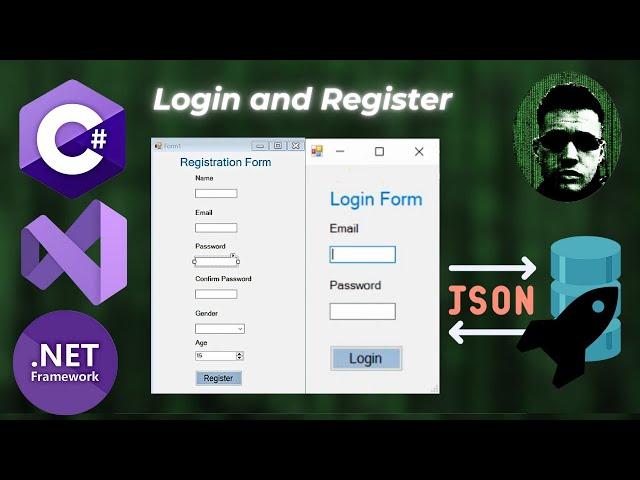 Easily Create a User Registration & Login System in C# WinForms