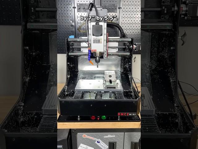 A Benchtop Mill That Can Actually Cut Metal! ️ #cnc #machining