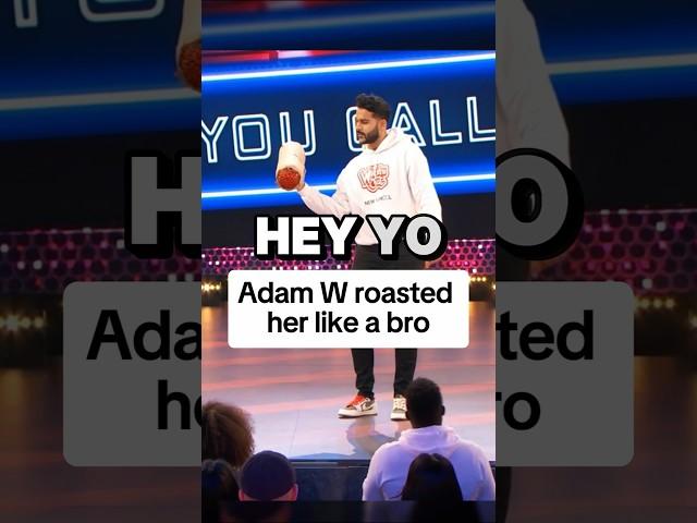 That was fire  @AdamW @justinavalentine #AdamW #roastbattle #jokesonyou #comedyshow