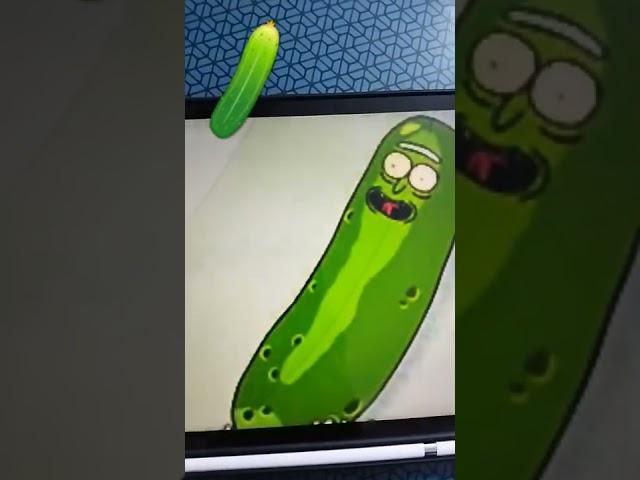 Drawing PICKLE RICK!! #rickandmorty