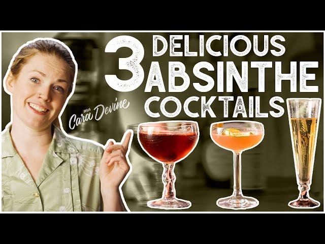 Three Delicious ABSINTHE Cocktails!