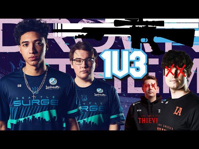 INSANE! Sib Quick Scope's 1v3 100T Envoy Octane Kenny Drazah! Kar98 Sniper! (CDL 2022 HIGHLIGHTS)
