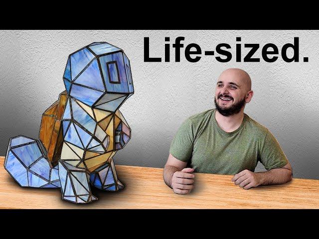 I Built a Life Sized Pokémon Using 3D Stained Glass