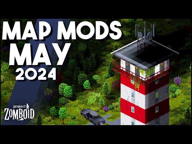 NEW Map Mods For Project Zomboid In 2024! Map Mods Of April 2024 For Project Zomboid!