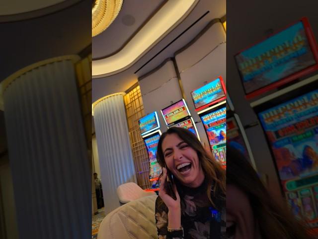 After Winning $100K, I Gave My Mom This Much!!! #gambling #lasvegas #jackpot