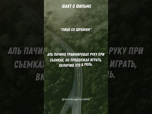 Факт о фильме "Лицо со шрамом"