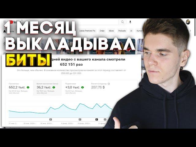 Я выкладывал биты 30 дней и доказал что это не удача!