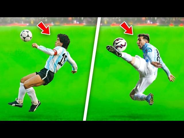 Skills Comparasion: Maradona VS Messi - Which One is THE BEST?