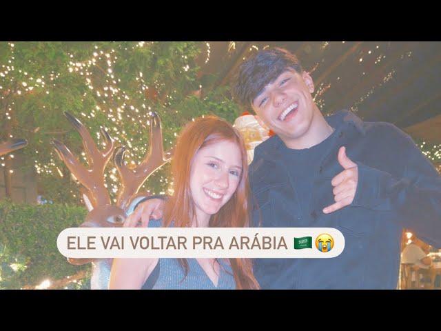 Vlog jantando com o michel! Ele vai voltar pra Arábia 