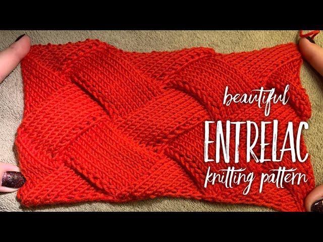 ЭНТЕРЛАК СПИЦАМИ ПОВОРОТНЫМИ РЯДАМИ: мастер-класс, часть 3 ️ / Entrelac knitting pattern