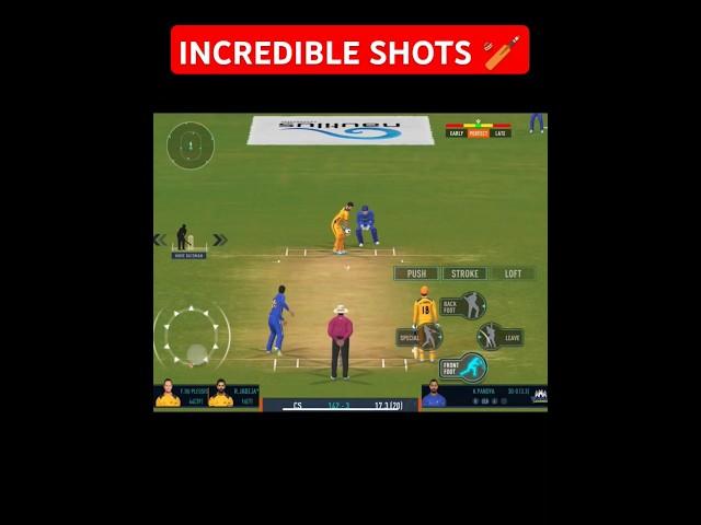 Incredible Shots In Real Cricket #shorts #youtubeshorts #cricket