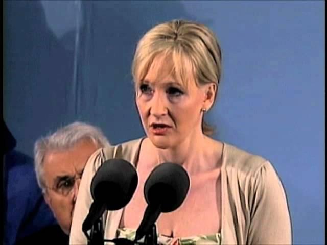 J.K. Rowling Speaks at Harvard Commencement