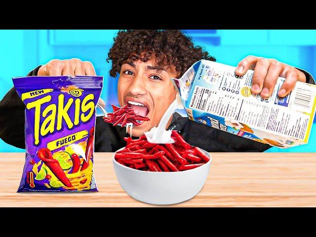 Eating The WEIRDEST Food Combinations EVER!!