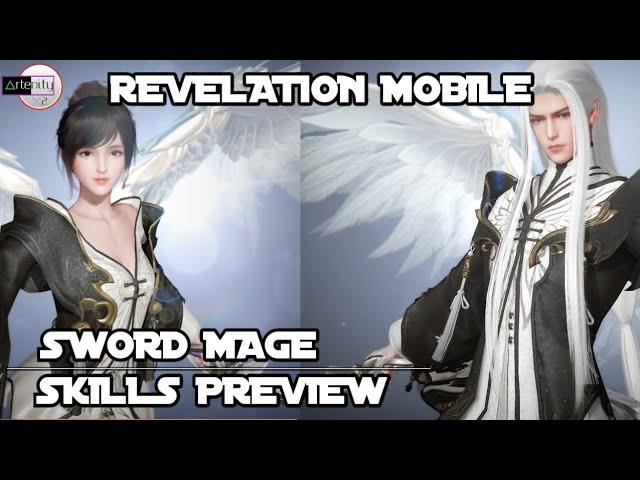 Sword Mage Skills Preview Revelation Mobile (Android Mobile)