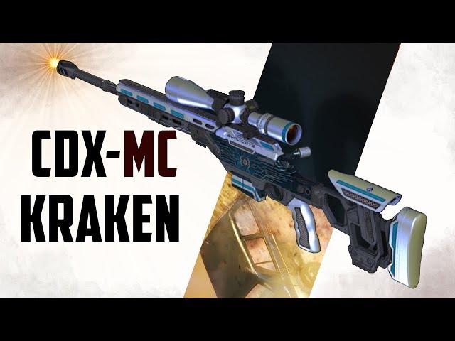 Warface CDX-MC KRAKEN - New craftable Sniper Rifle || RU PTS