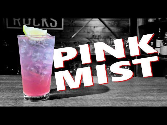 How To Make The Pink Mist Cocktail | Booze On The Rocks