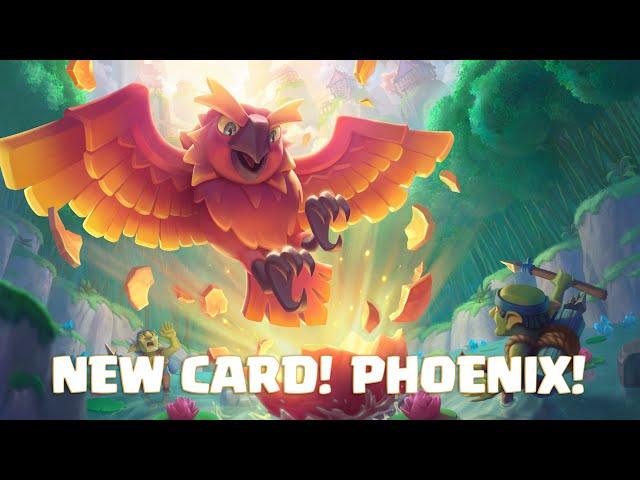 Egg-cellent Support  New Clash Royale Card: Phoenix!