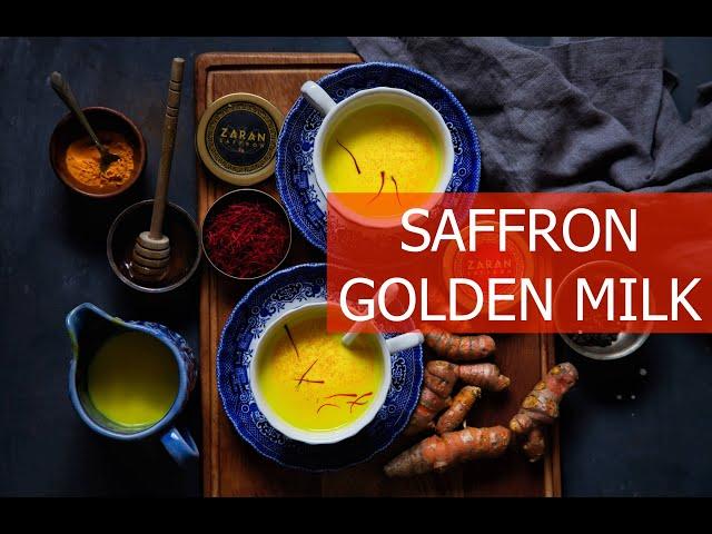 Saffron Golden Milk | zaransaffron.com