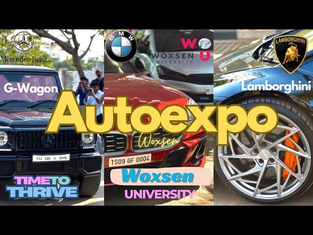 Auto Expo at Woxsen University: Lamborghini, G-Wagon, Maybach, Food Stalls, Infinity, and Stunt Show