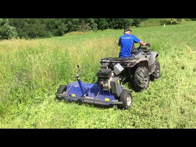 yamaha Grizzly 700cc ATV 4x4 lawn mower