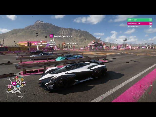 the fastest drag race in Forza Horizon history