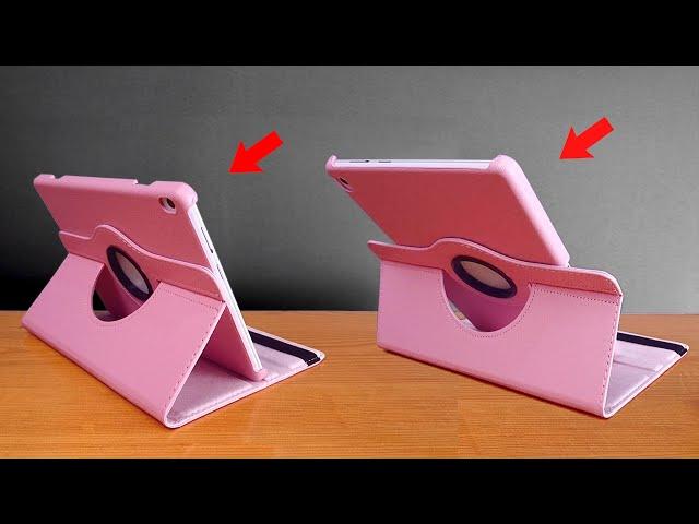 This Rotating TABLET Flip CASE Stand for iPad and Android is a Must Have