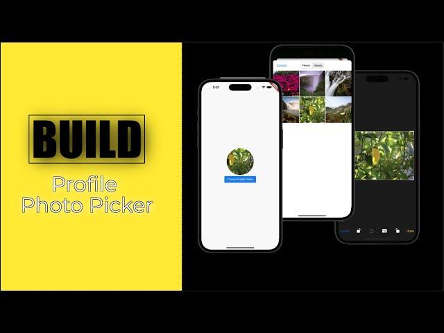 Flutter - Create a profile photo picker