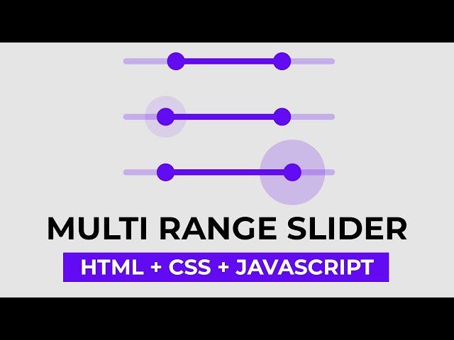 Multi Handle Range Slider