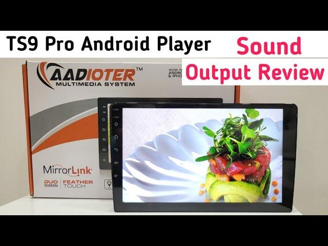 Ts9 pro android Player Audio Output review 